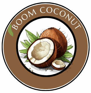 โลโก้Boomcoconut